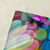 Dragonfly Wildblume Garden Abstrakt Strandtuch (Beispiel)