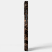 Dragonfly Wing in Amber Case-Mate iPhone Hülle (Rückseite / Links)