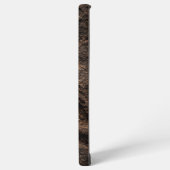 Dragonfly Wing in Amber Samsung Galaxy Hülle (Linke Seite)