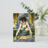 Dragonfly Winged Elf Postkarte (Stehend Vorderseite)