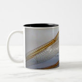 Dragonfly Wings Macro mit Shakespeare Quote Tasse (Links)