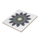 Dragonfly Wings Mandala Fliese (Seite)