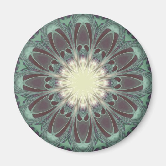 Dragonfly Wings Mandala Magnet (Vorne)