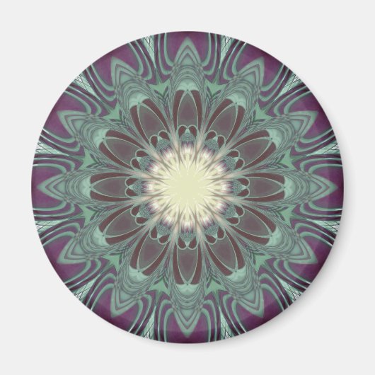 Dragonfly Wings Mandala Magnet (Vorne)