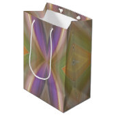 Dragonfly Wings - mittel Mittlere Geschenktüte (Vorderseite Schrägansicht)