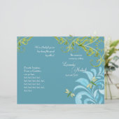 Dragonfly Wirbel Scroll Chic Modernes Blumenladen (Stehend Vorderseite)