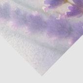 Dragonfly With Lavender Flowers Seidenpapier (Ausschnitt)