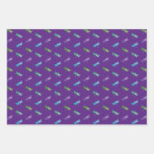 Dragonfly Wrapping Paper Flat Sheet Set 3 Geschenkpapier Set (Vorderseite)