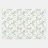 Dragonfly Wrapping Paper Flat Sheet Set 3 Geschenkpapier Set (Vorderseite 3)