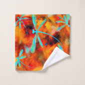 Dragonfly Wüste Flit Badetuch Set (Waschlappen)