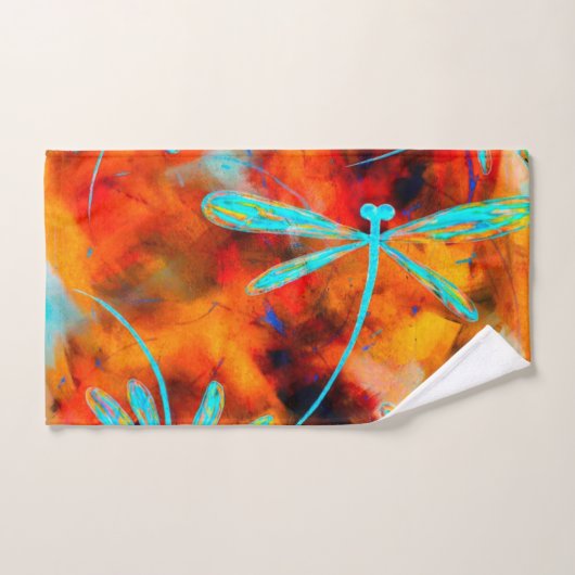 Dragonfly Wüste Flit Badetuch Set (Handtuch)