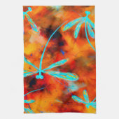 Dragonfly-Wüste Flit Geschirrtuch (Vertikal)