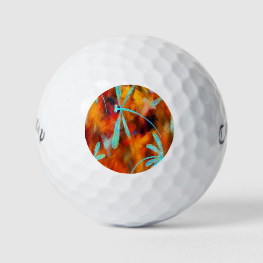 Dragonfly Wüste Flit Golf Balls Golfball (Vorderseite)