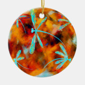 Dragonfly-Wüste Flit Keramikornament (Vorne)