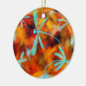 Dragonfly-Wüste Flit Keramikornament (Links)