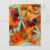 Dragonfly-Wüste Flit Postkarte (Vorderseite)