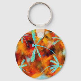 Dragonfly-Wüste Flit Schlüsselanhänger