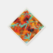 Dragonfly-Wüste Flit Serviette (Ecke)