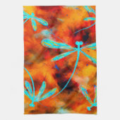 Dragonfly-Wüste Geschirrtuch (Vertikal)