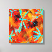 Dragonfly-Wüste Leinwanddruck (Vorderseite)