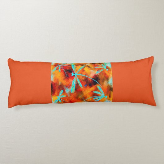 Dragonfly-Wüste Seitenschläferkissen (Rückseite)