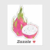 Dragonfruit / Pitaya Aufkleber (Blatt)