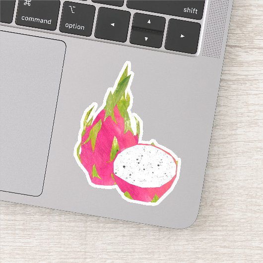 Dragonfruit / Pitaya Aufkleber (Detail)