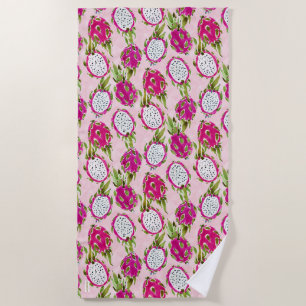 DRAGONFRUITY Pink Pitaya Strandtuch