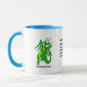 DragonLaffs.com - lachender Drache Tasse (Links)