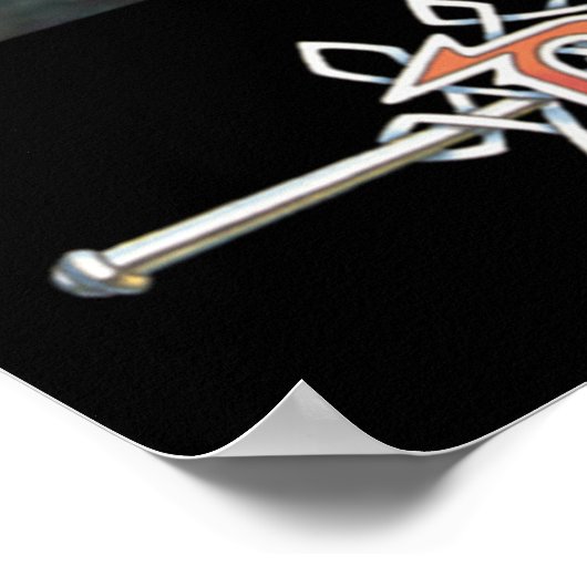 DragonLance Legend of Huma Artwork Poster (Ecke)