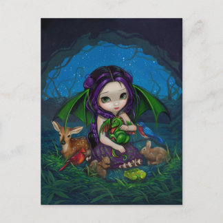 "Dragonling Garden III" Postkarte