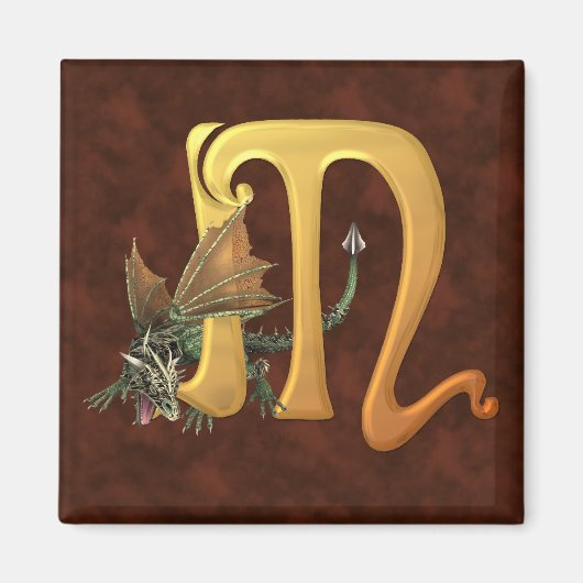 Dragonlore Initial Magnet (Vorne)