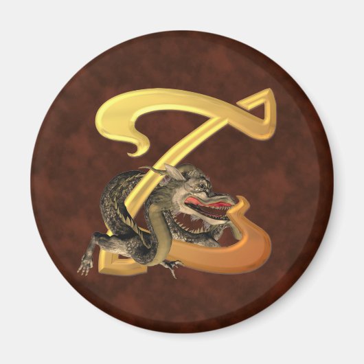 Dragonlore Initial Z Magnet (Vorne)