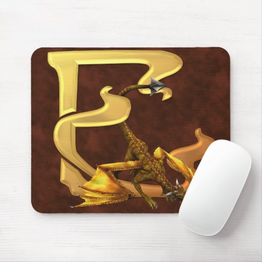 Dragonlore Initialen E Mousepad (Mit Mouse)
