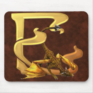 Dragonlore Initialen E Mousepad