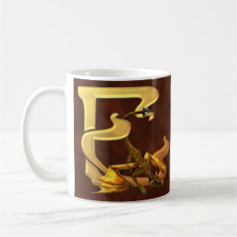 Dragonlore Initialen E Tasse