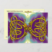 DRAGONLOVE FEIERTAGSPOSTKARTE (Vorne/Hinten)