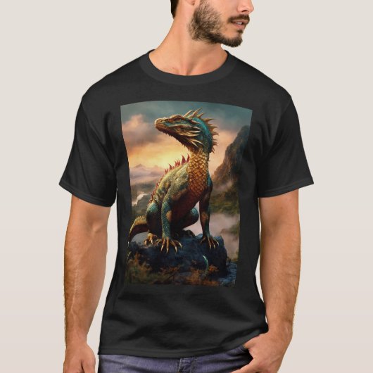 Dragonous Horned Lizard T-Shirt (Vorderseite)