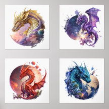 Dragons 2 Set drucken