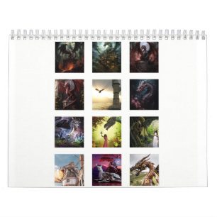 Dragons A Plenty 12 Monatskalender Kalender