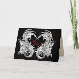 Dragons Art Novum-Stil Karte