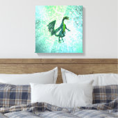 Dragons atmen Canvas Print Leinwanddruck (Insitu (Schlafzimmer))