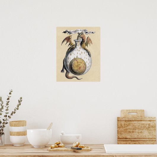 Dragon's Crucible of Alchemy Poster (Küche)