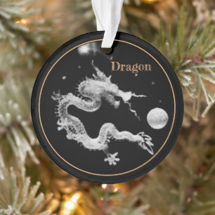 Dragons & Crystal Dragon Lore / Geburt des Drachen Ornament