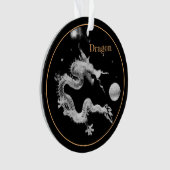 Dragons & Crystal Dragon Lore / Geburt des Drachen Ornament (Vorderseite)