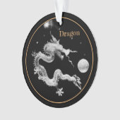 Dragons & Crystal Dragon Lore / Geburt des Drachen Ornament (Vorderseite)
