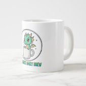 Dragon's Daily Brew Jumbo-Tasse (Vorderseite Rechts)