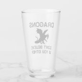 Dragons Dont glaube Glas (Rückseite)