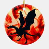 Dragon's Embrace Holiday Ornament (Hinten)