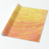 Dragons Eye Orange Textur Geschenkpapier (Ungerollt)